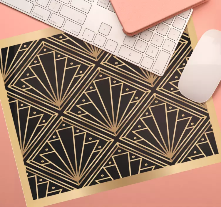 Mauspad muster elegantes geometrisches design - TenStickers