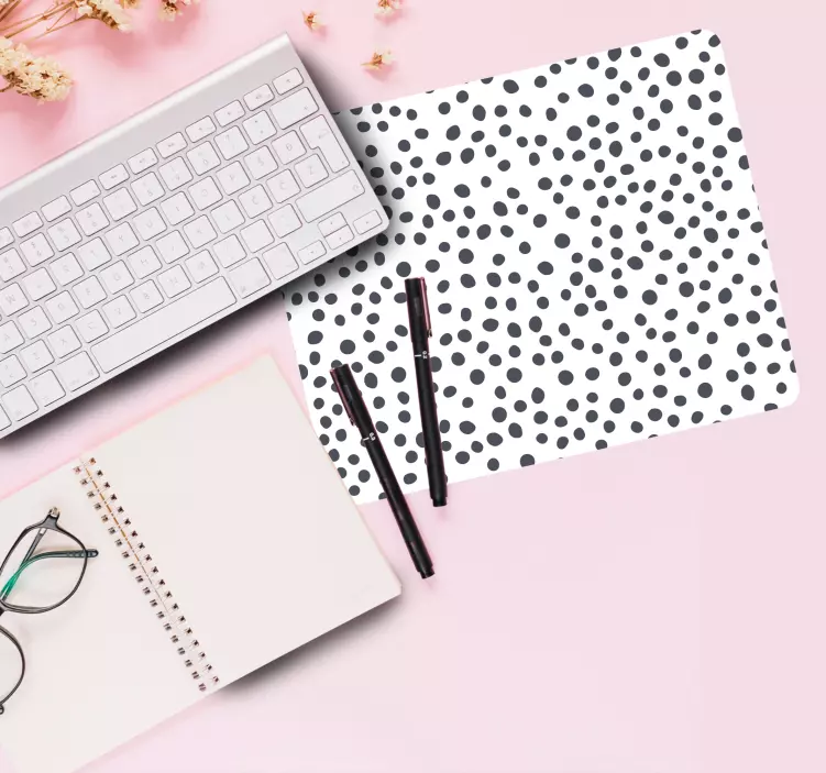 Mauspad muster elegantes punktmuster - TenStickers