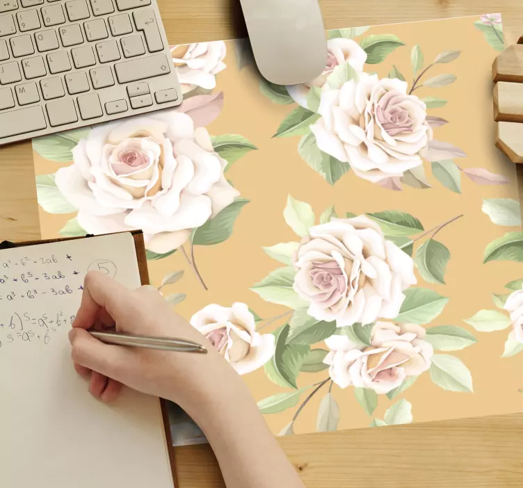 Mauspad muster florales arrangement - TenStickers