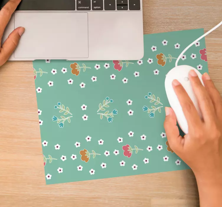 Mauspad muster florales design oberfläche - TenStickers