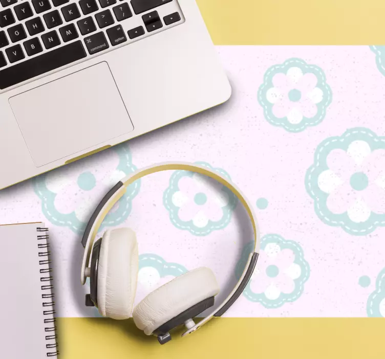 Mauspad muster florales muster hintergrund - TenStickers