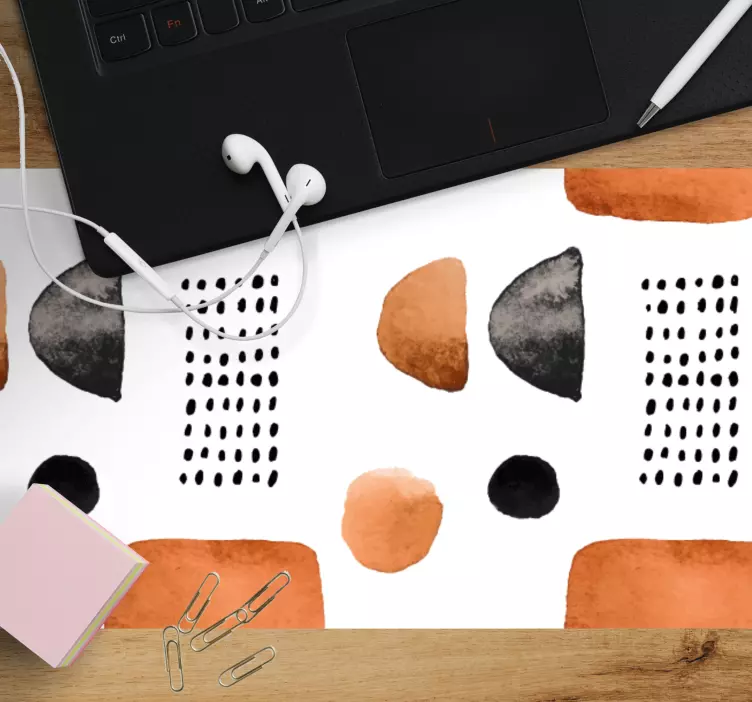Mauspad muster geometrische abstraktionen - TenStickers