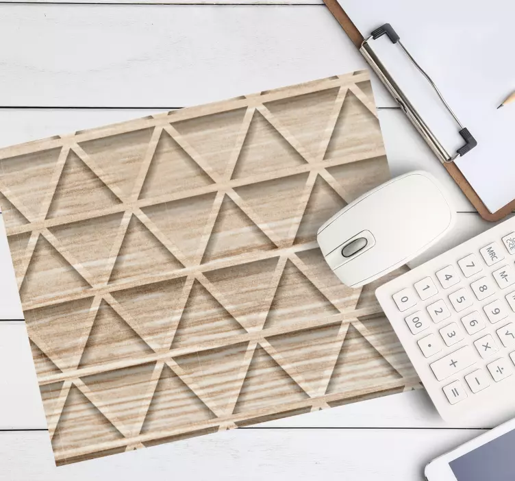 Mauspad muster geometrische dreieckstextur - TenStickers