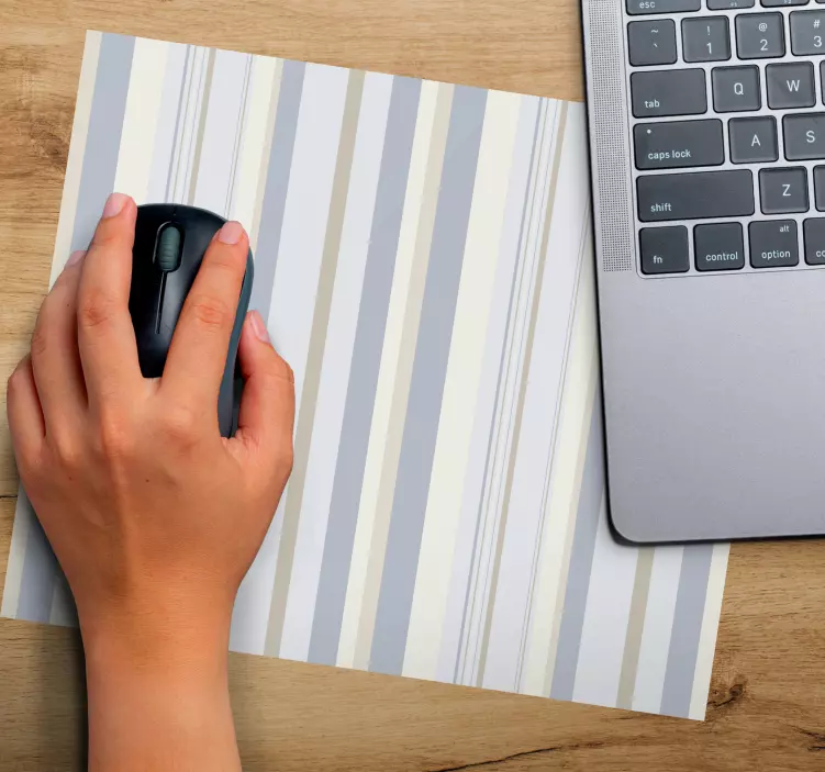 Mauspad muster gestreifter oberflächenstil - TenStickers