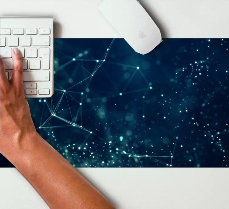 Mauspad muster im technischen design - TenStickers