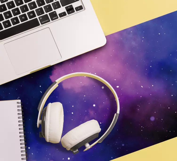 Mauspad muster kosmische nebel hintergrund - TenStickers