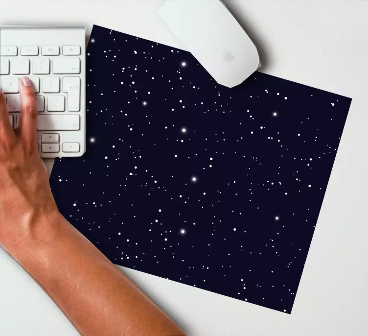 Mauspad muster kosmisches sternenfeld - TenStickers