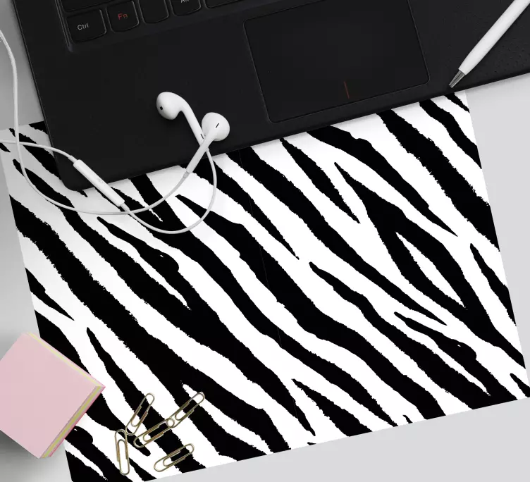 Mauspad muster kühnes streifenmuster - TenStickers