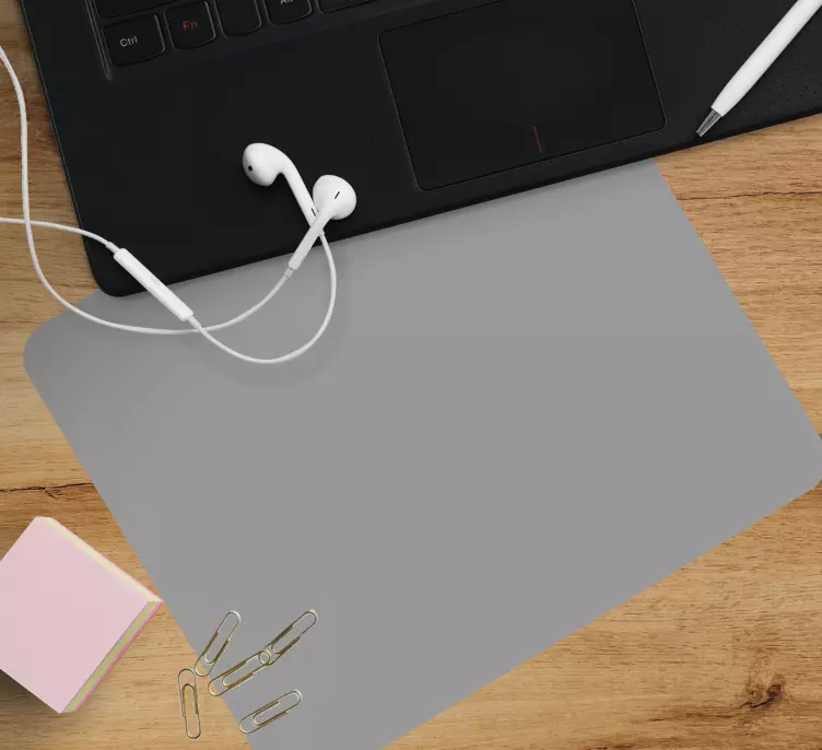 Mauspad muster minimalistische graue oberfläche - TenStickers