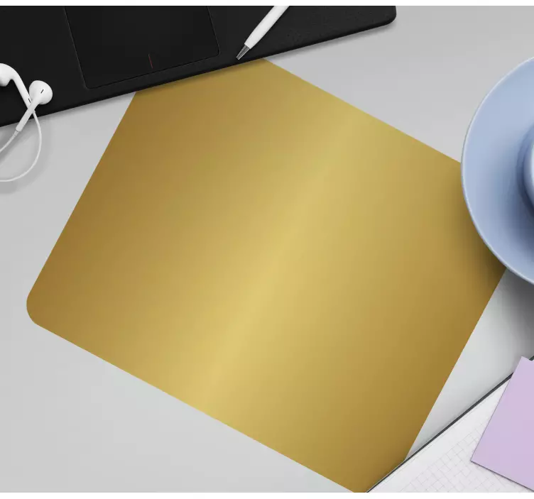 Mauspad muster mit edler metalloberfläche - TenStickers