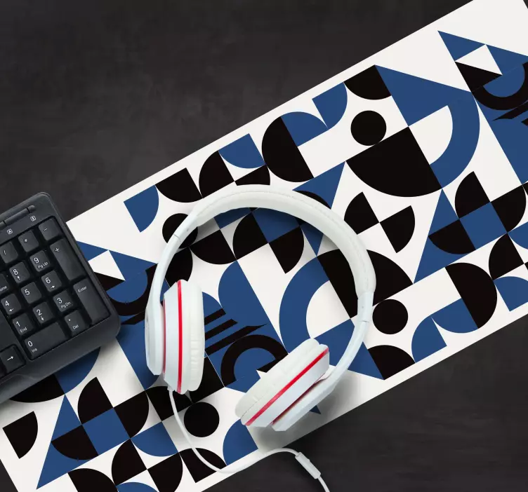 Mauspad muster nichtdarstellende geometrische formen - TenStickers