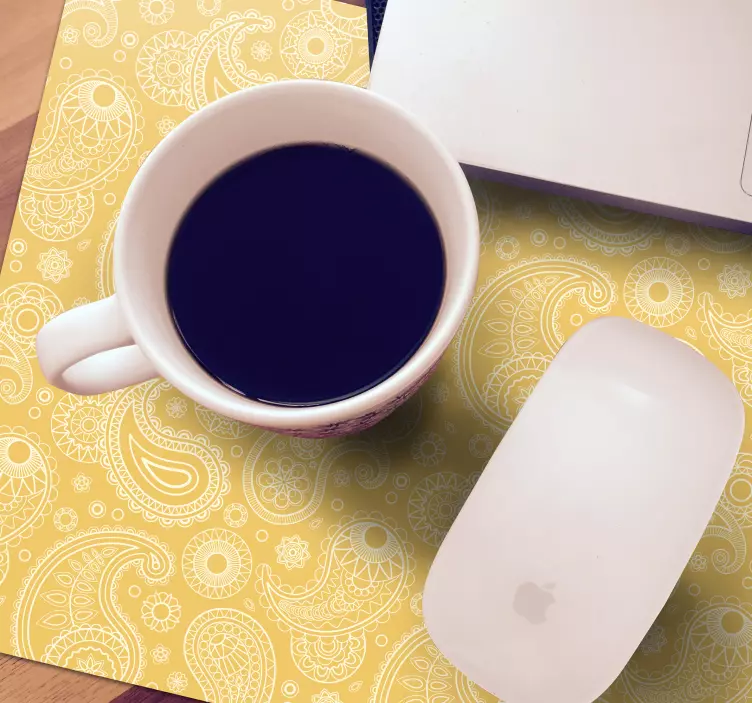 Mauspad muster paisleymuster design - TenStickers