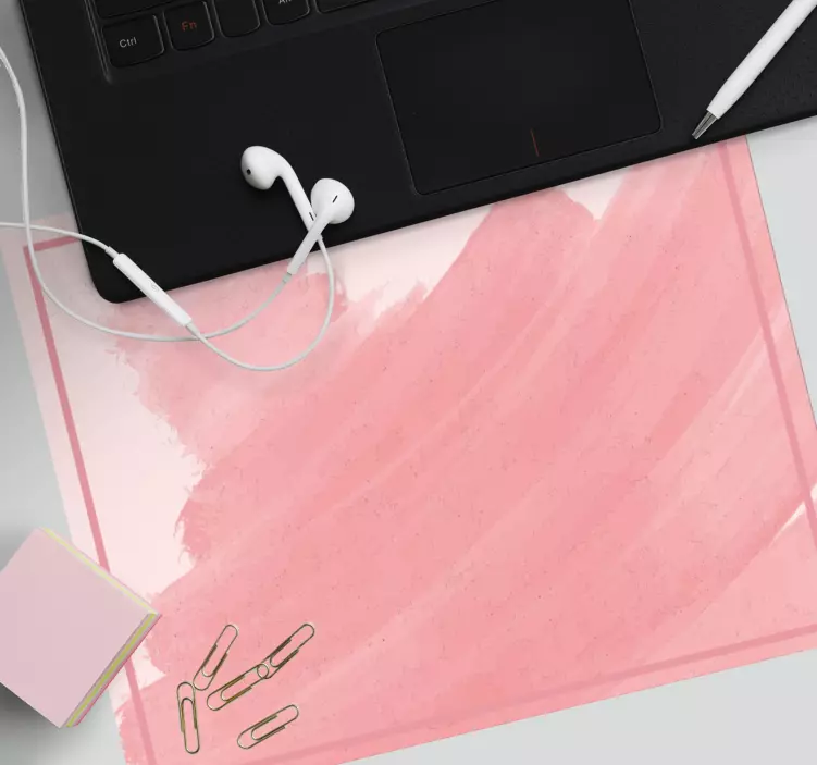 Mauspad muster sanfte pinselstriche - TenStickers