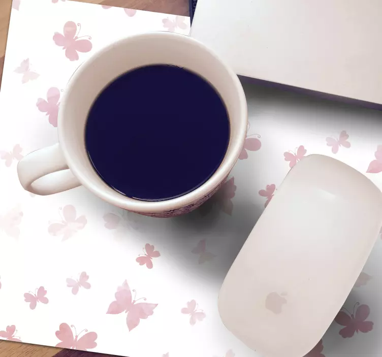 Mauspad muster schmetterlingsmotiv - TenStickers