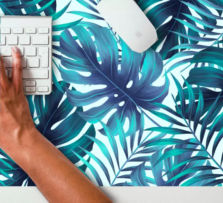 Mauspad muster tropisches blatt design - TenStickers