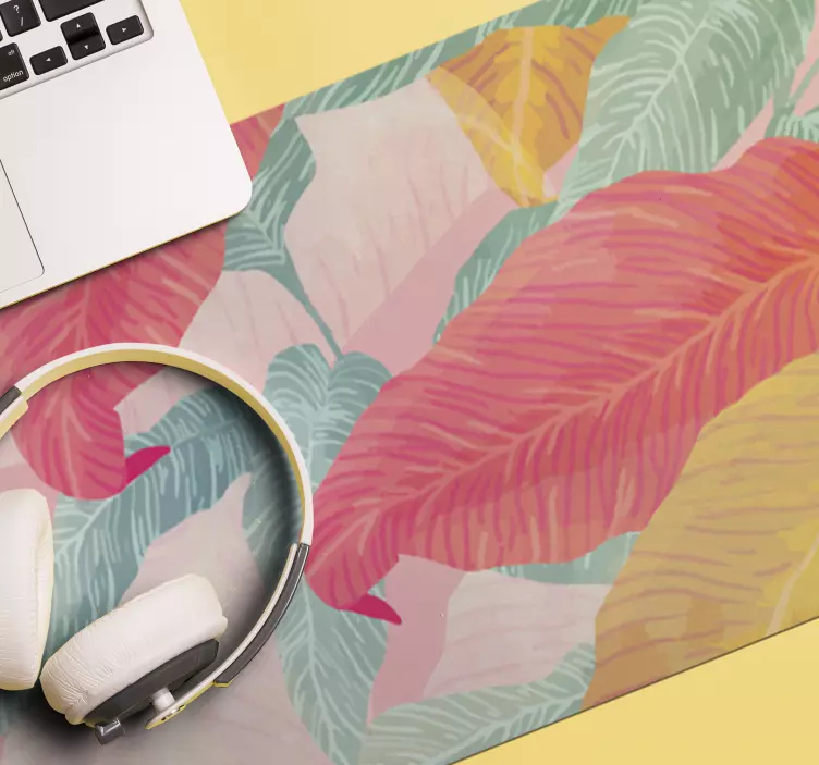Mauspad muster tropisches blattdesign - TenStickers