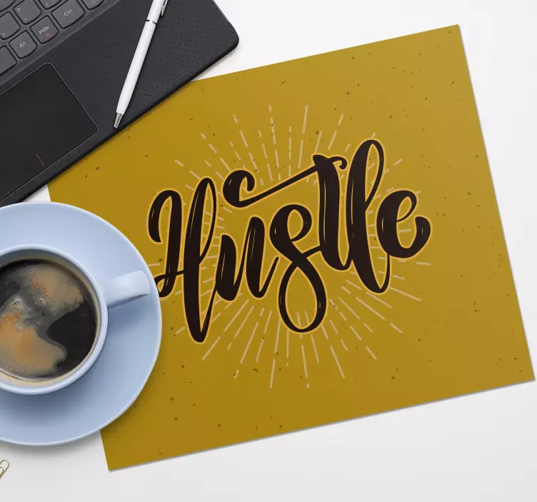 Mousepad spruch inspirierendes erfolgszitat - TenStickers