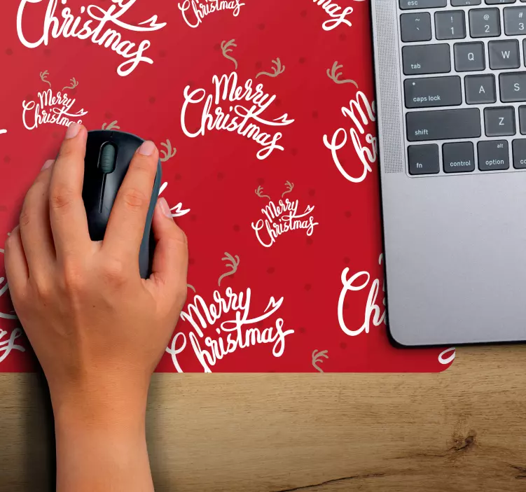 Mousepad weihnachten festliche feiertagsgrüße - TenStickers