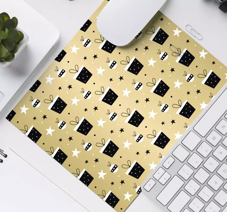 Mousepad weihnachten festliches geschenkdesign - TenStickers