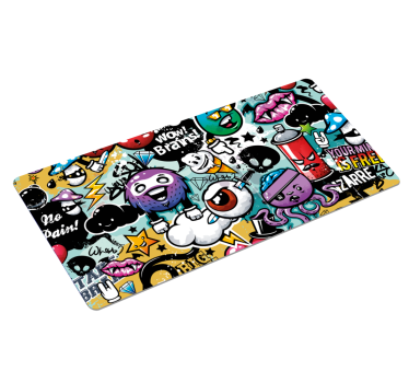 Cooles Graffiti Gaming Vinyl Mauspad - TenStickers