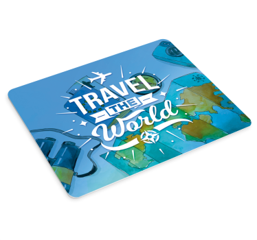 Mousepad weltkarte reise um die welt - TenStickers