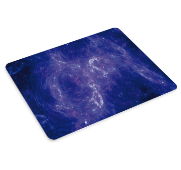 Mousepad weltkarte mit galaktischem wirbelmuster - TenStickers