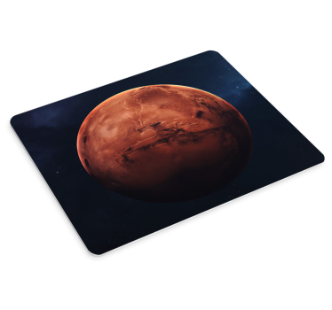 Mousepad weltkarte planetarischer marsblick - TenStickers