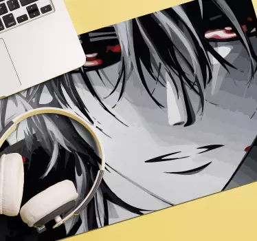 Mauspad Anime Böser anime-typ - TenStickers