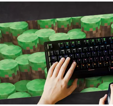 Mauspad Gaming Minecraft - TenStickers