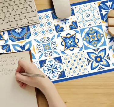 Mousepad originell Blauer mediterraner stil - TenStickers