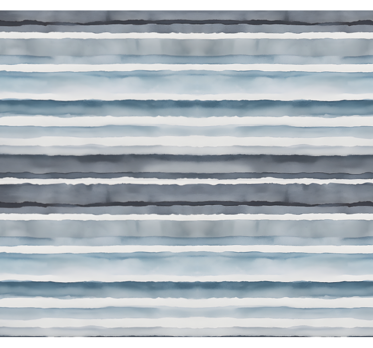 Rollo Fenster Badezimmer aquarell horizont muster - TenStickers