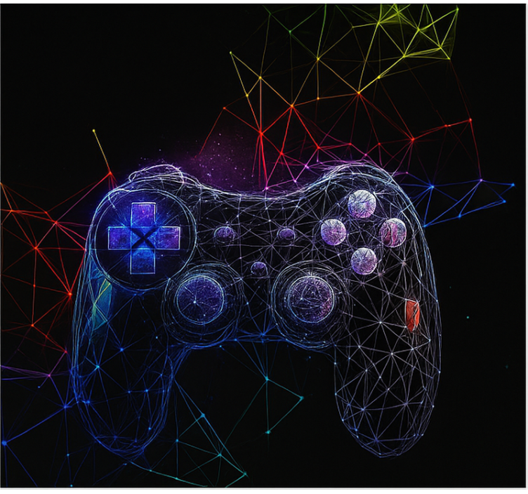 Rollo Fenster Gamer gaming-dna-konsole - TenStickers