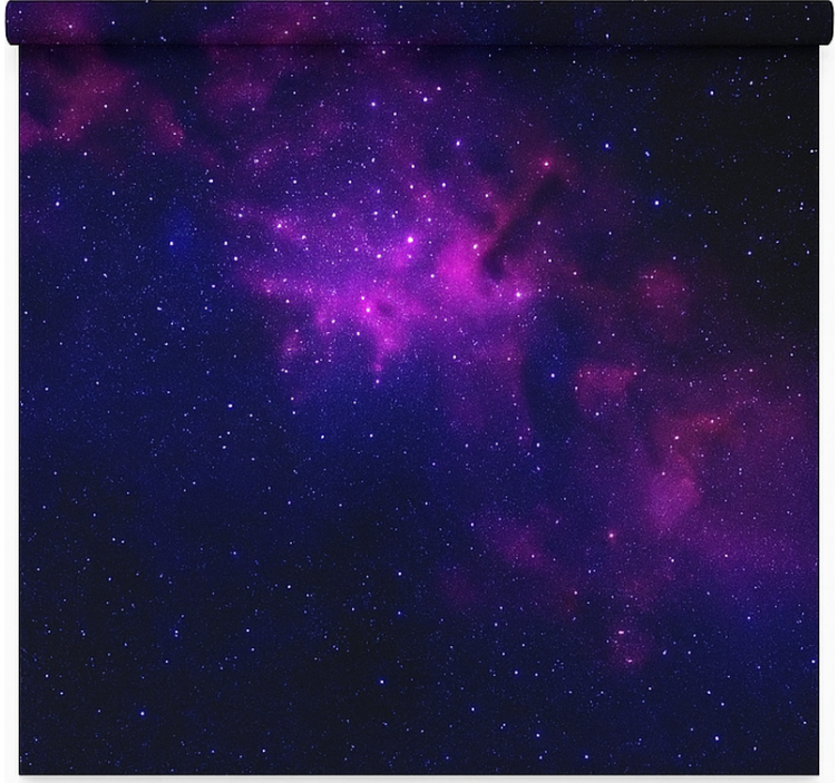 Rollo Fenster Jugenzimmer lila galaxiestern - TenStickers