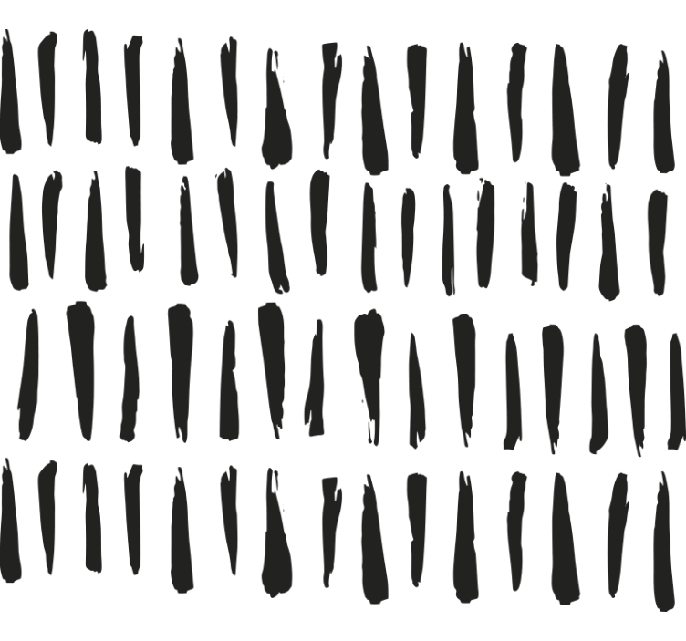 Rollo fenster badezimmer mit eleganten schwarzen streifen - TenStickers