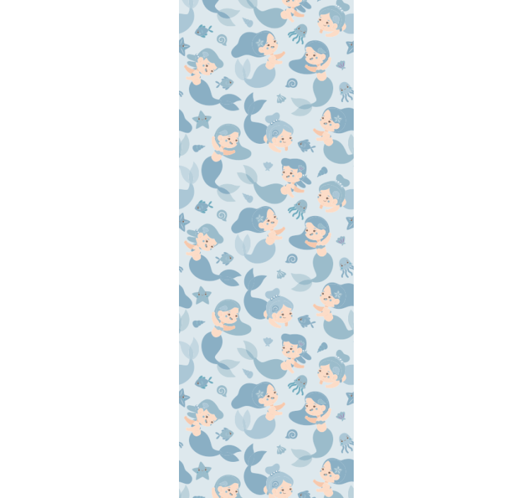 Rollo fenster kinderzimmer unterwasserfantasie - TenStickers