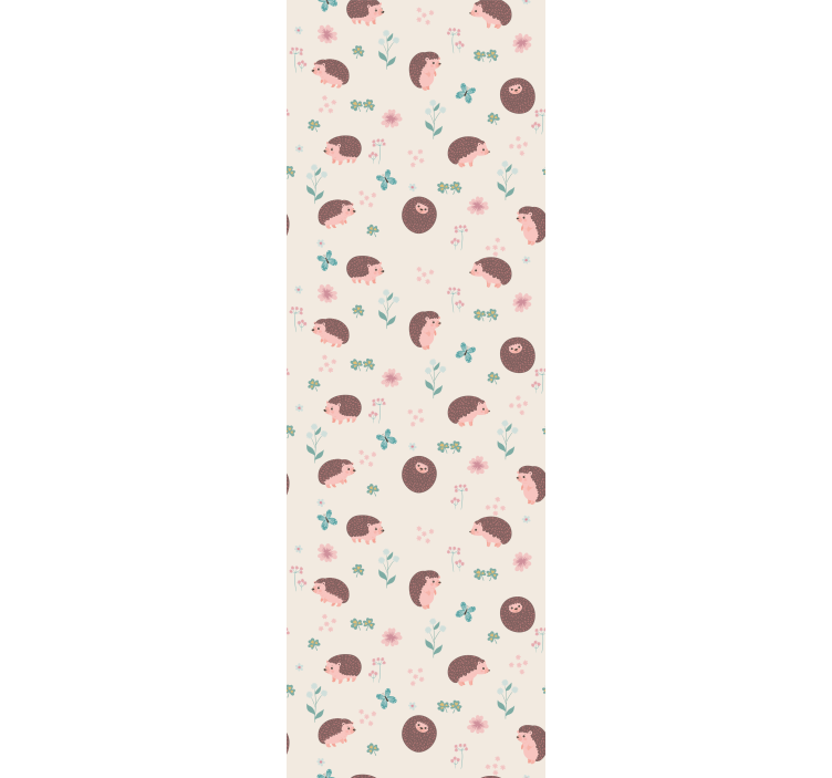 Rollo fenster kinderzimmer igel kollektion - TenStickers