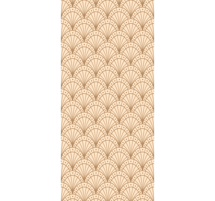 Rollo fenster home office mit elegantem fächerdesign - TenStickers