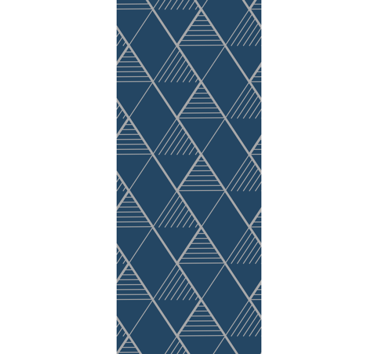 Rollo fenster home office platinum geometrisch metallic - TenStickers