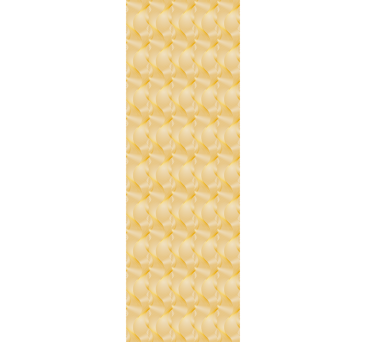 Rollo fenster home office goldfolien wellenillusion - TenStickers