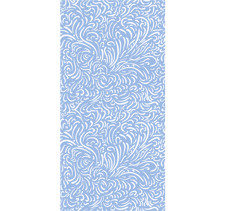 Rollo fenster home office mit frozen-muster - TenStickers