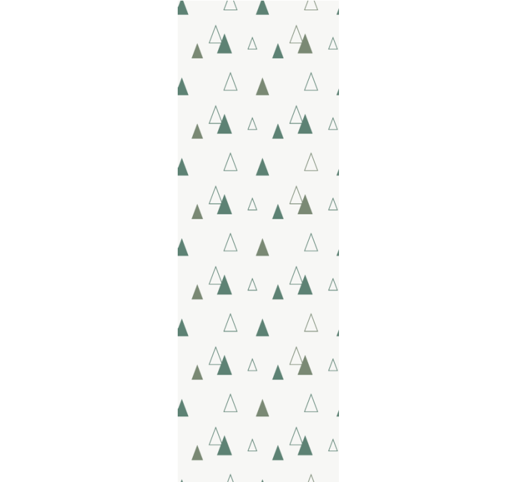Rollo fenster home office triangel naturfarben - TenStickers