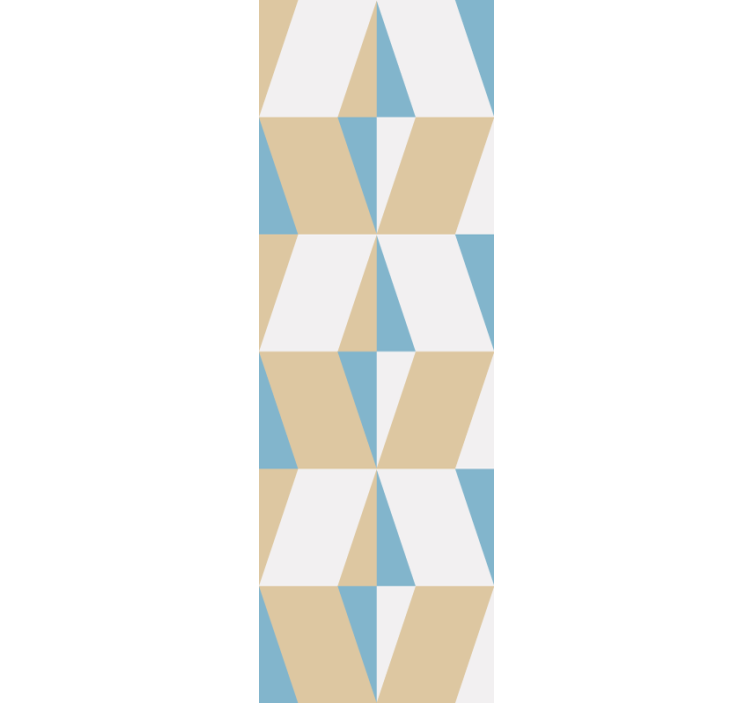 Rollo fenster home office geometrische minimalformen - TenStickers