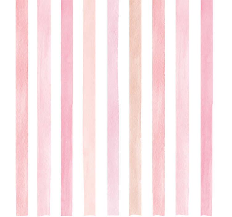 Rollo fenster home office aquarell rosa streifen - TenStickers