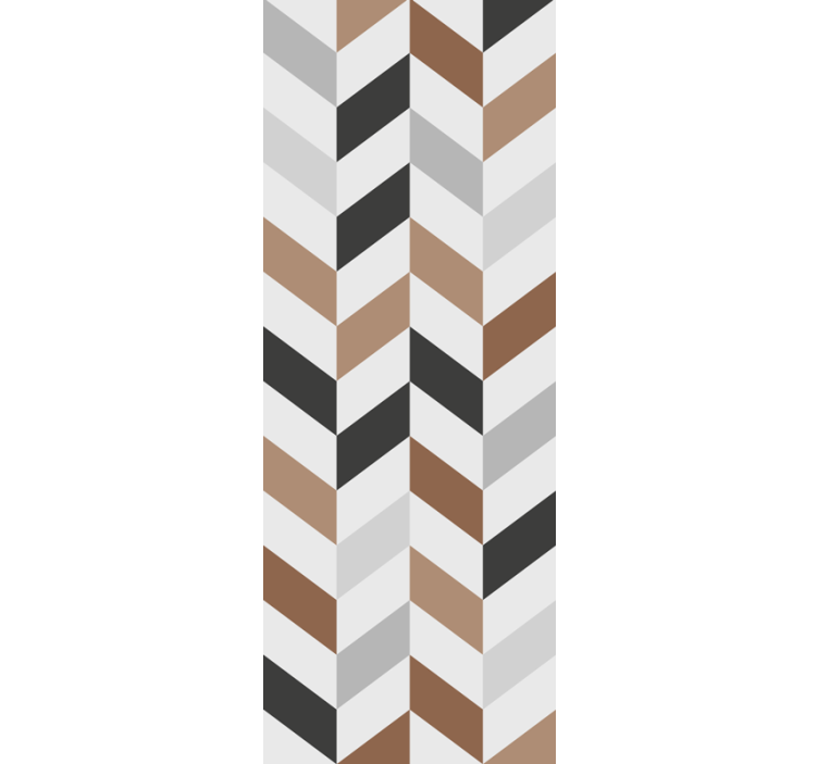 Rollo fenster jugendzimmer abstraktes chevron-muster - TenStickers