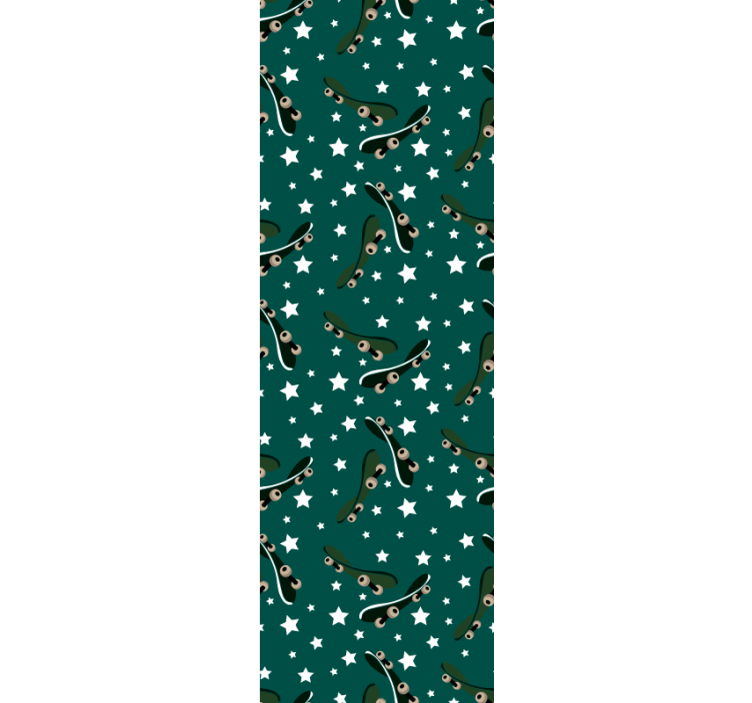 Rollo fenster jugendzimmer skate und sterne - TenStickers