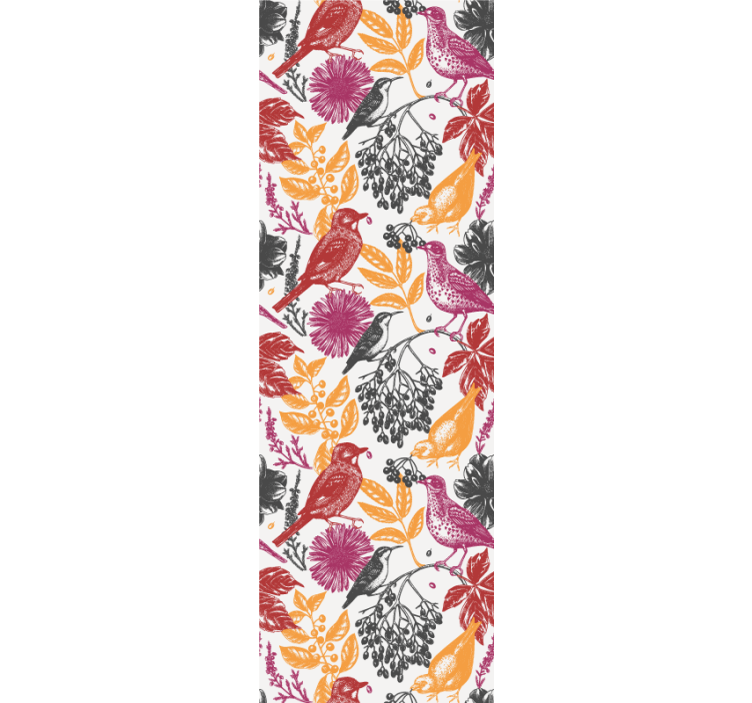 Rollo fenster jugendzimmer mit wildblumenmuster - TenStickers