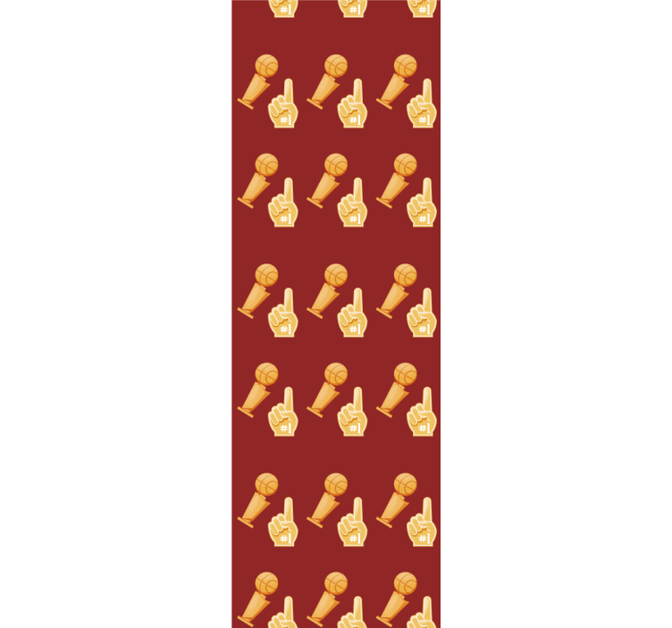 Rollo fenster jugendzimmer basketballspiel muster - TenStickers