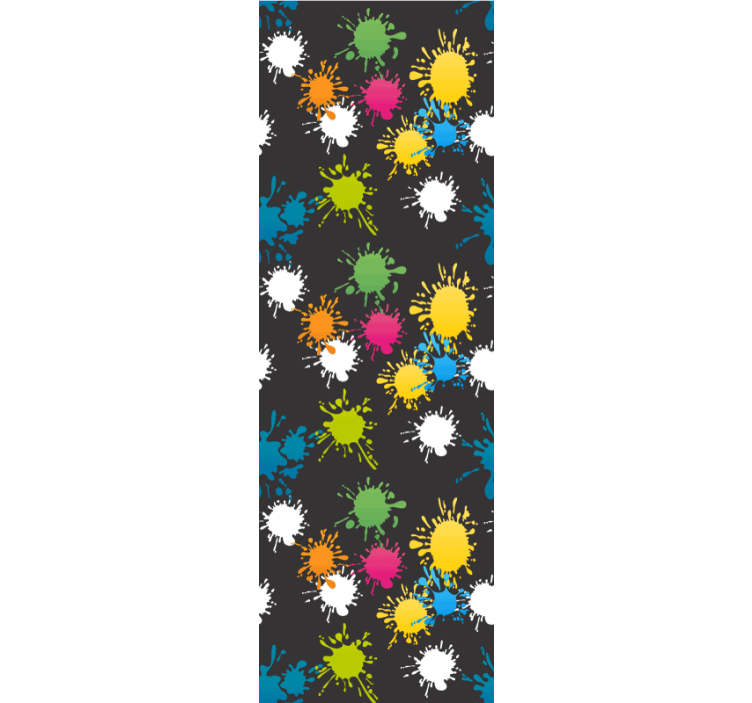 Rollo fenster jugendzimmer farbparty - TenStickers