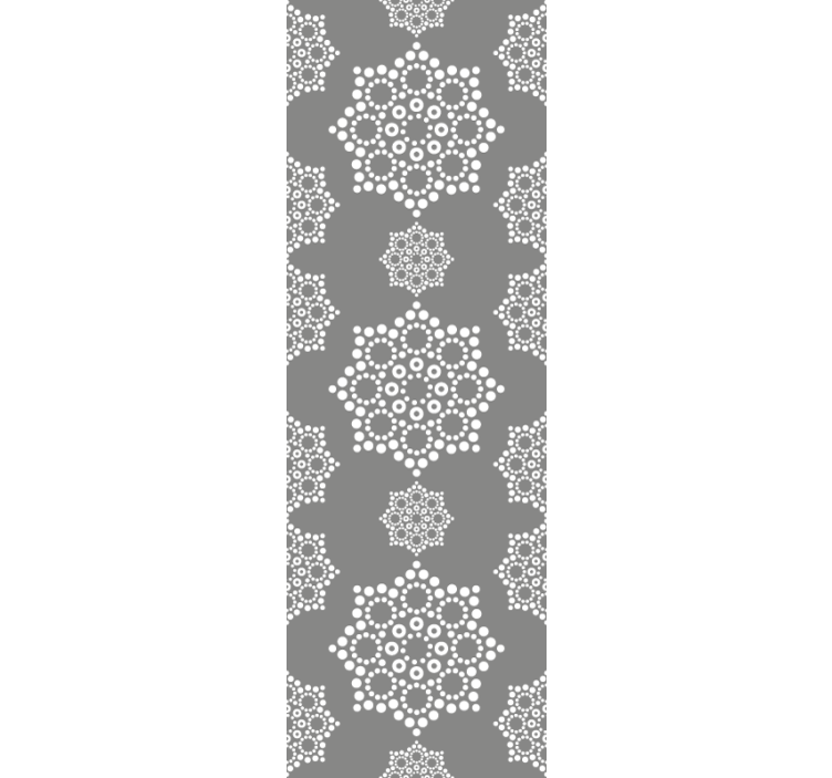 Fenster rollo modern mandala punktmuster - TenStickers