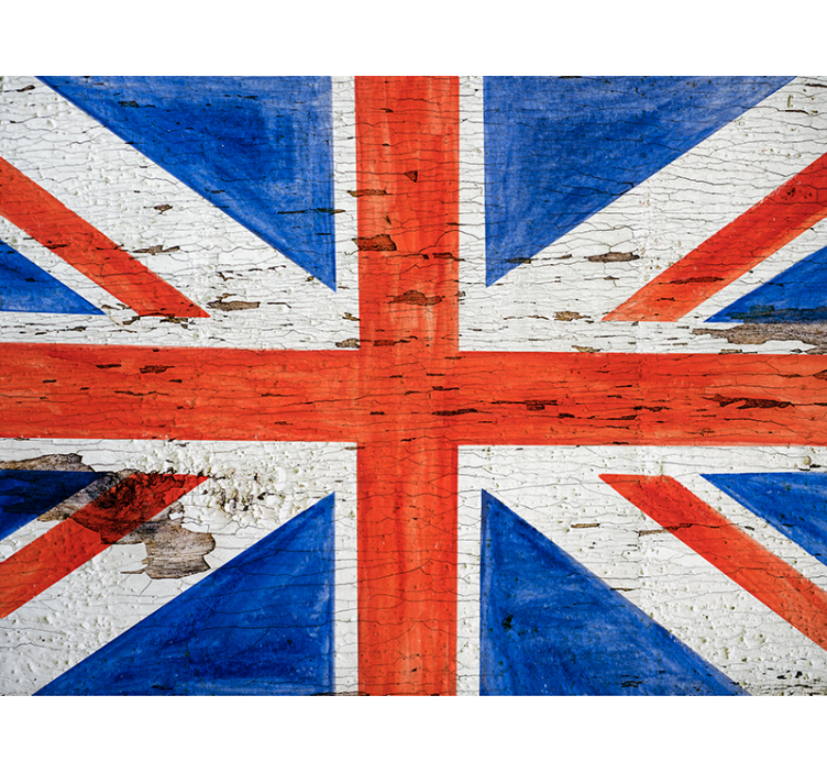 Rollo fenster schlafzimmer im urban style uk flag - TenStickers